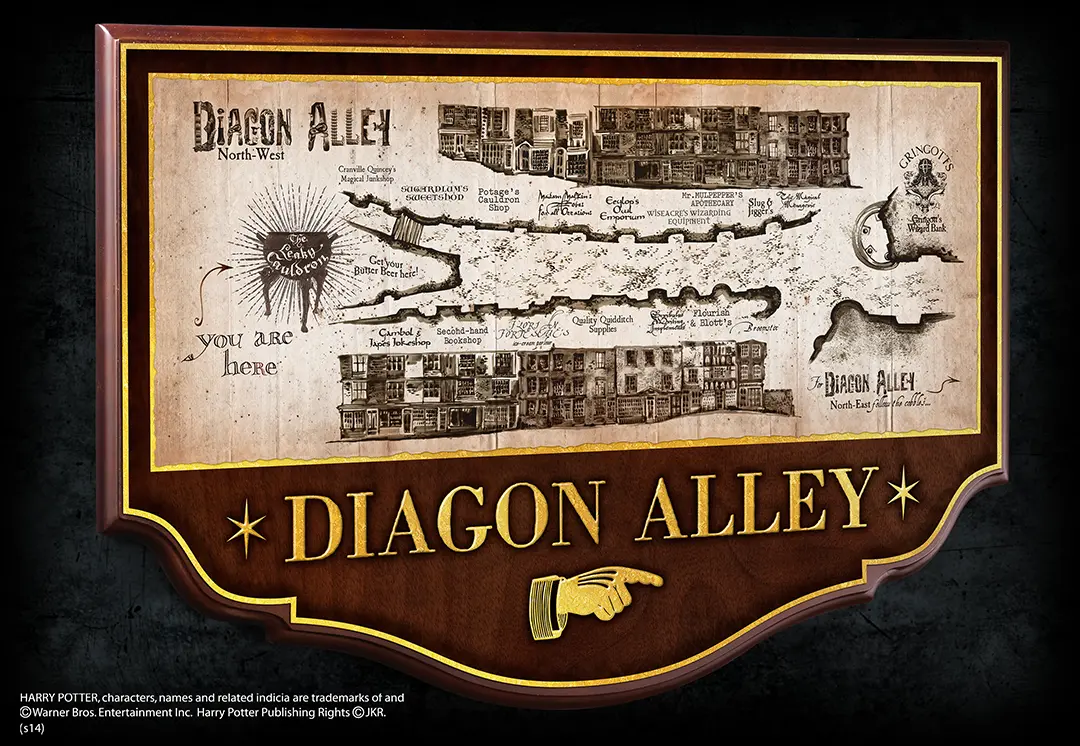 Diagon Alley Wall Plaque