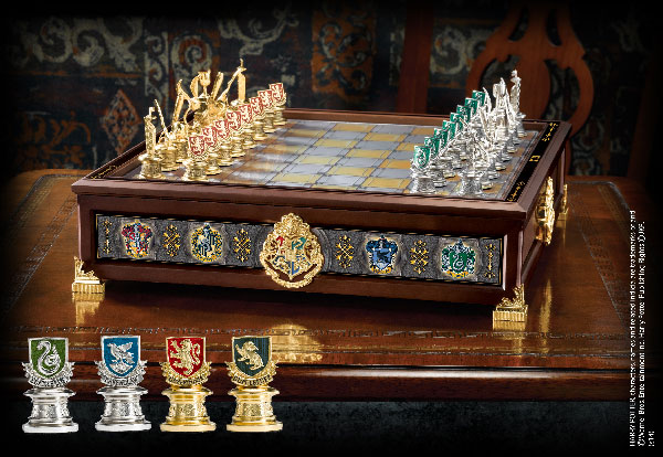 The Hogwarts™ Houses Quidditch Chess Set