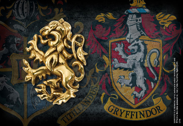 Broche Poudlard - Gryffondor - Harry Potter