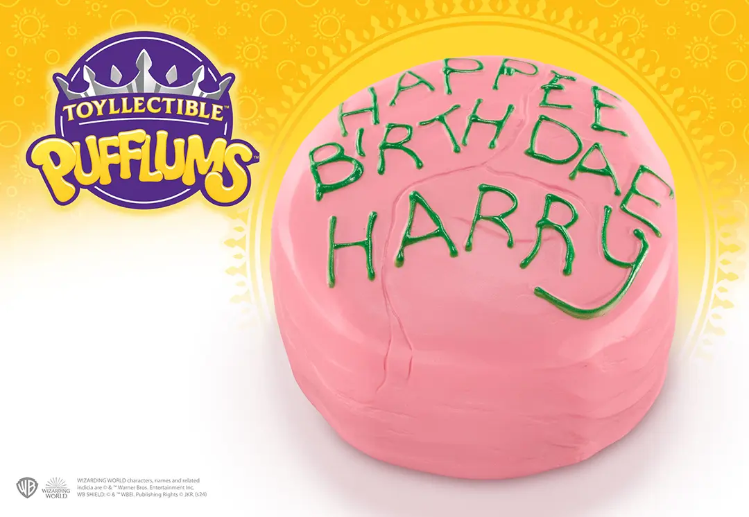 Gâteau d’anniversaire de Harry - Toyllectible Pufflums™ - Harry Potter
