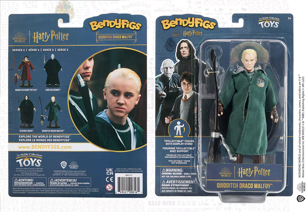 Drago Malefoy Quidditch - Bendyfigs - Harry Potter