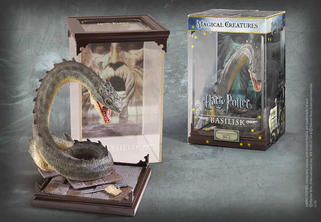 Créatures magiques - Basilic - Figurines Harry Potter