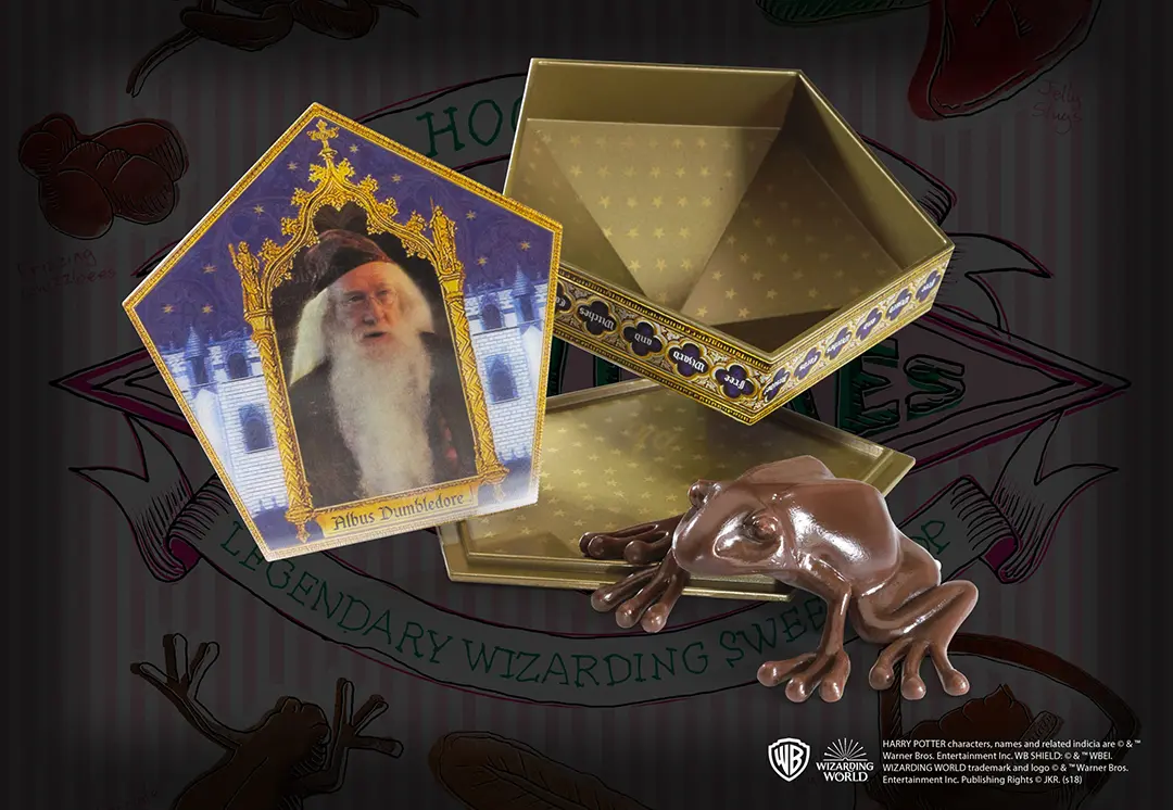 Choco-grenouille Harry Potter + carte à collectionner