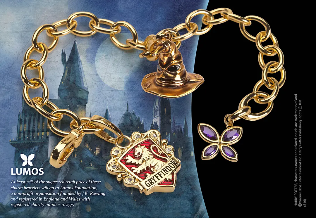 Lumos Gryffindor Charm Bracelet - Harry Potter