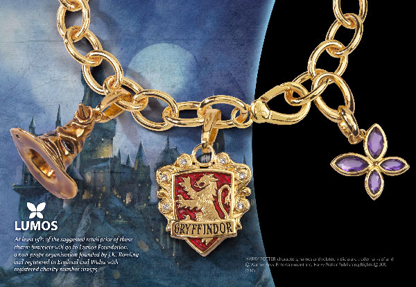 Lumos Gryffindor Charm Bracelet - Harry Potter