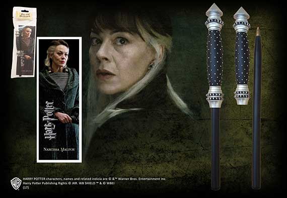 Stylo baguette & Marque-page Narcissa Malefoy
