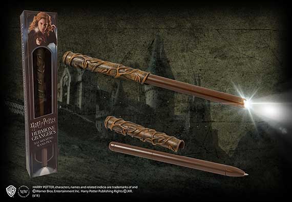 Bolígrafo luminoso varita mágica Hermione Granger - Harry Potter