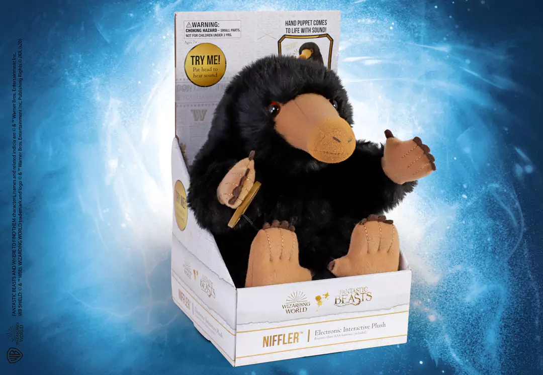 Niffleur - Peluche interactive - Les animaux fantastiques