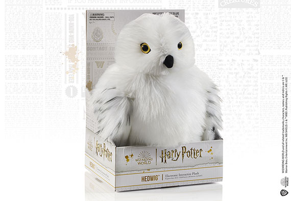Hedwige - Peluche interactive marionnette - Harry Potter