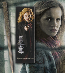 Stylo baguette & Marque-page Hermione