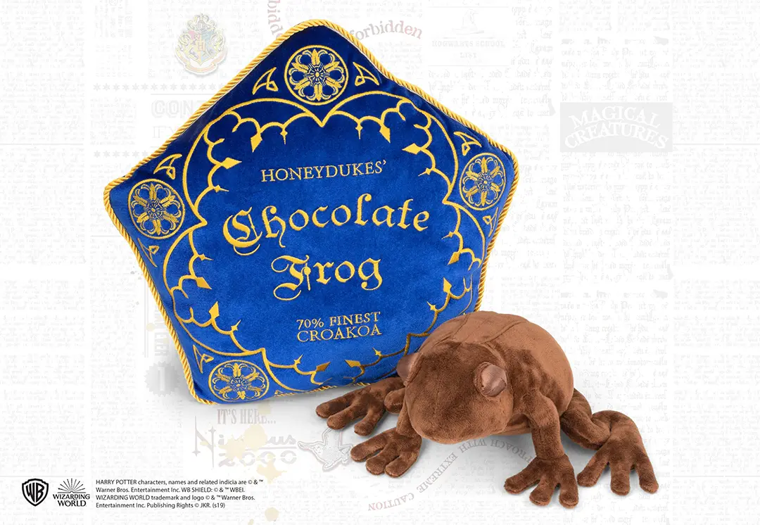 Chocolate Frog cushion and plush - Harry Potter