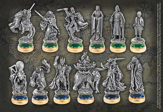 3D Printed Lord of the Rings Figures with STL Files