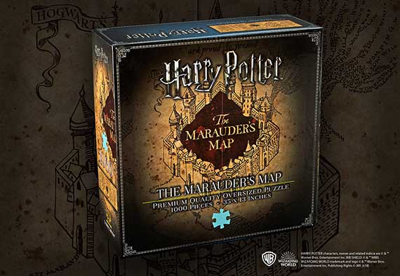 Harry Potter Puzzle The Marauder's Map Cover 