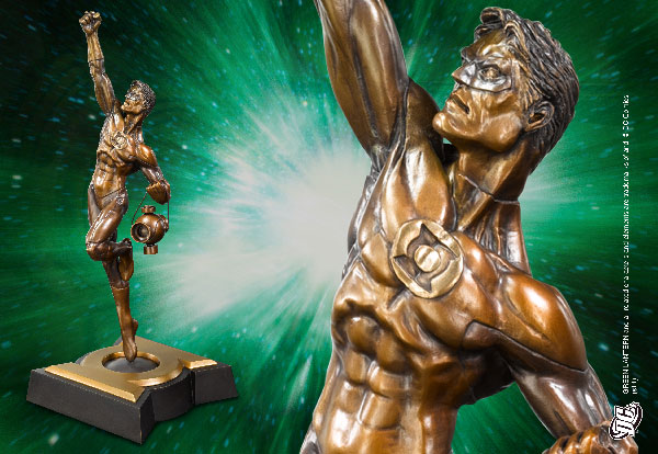 Green Lantern - Sculpture en Bronze