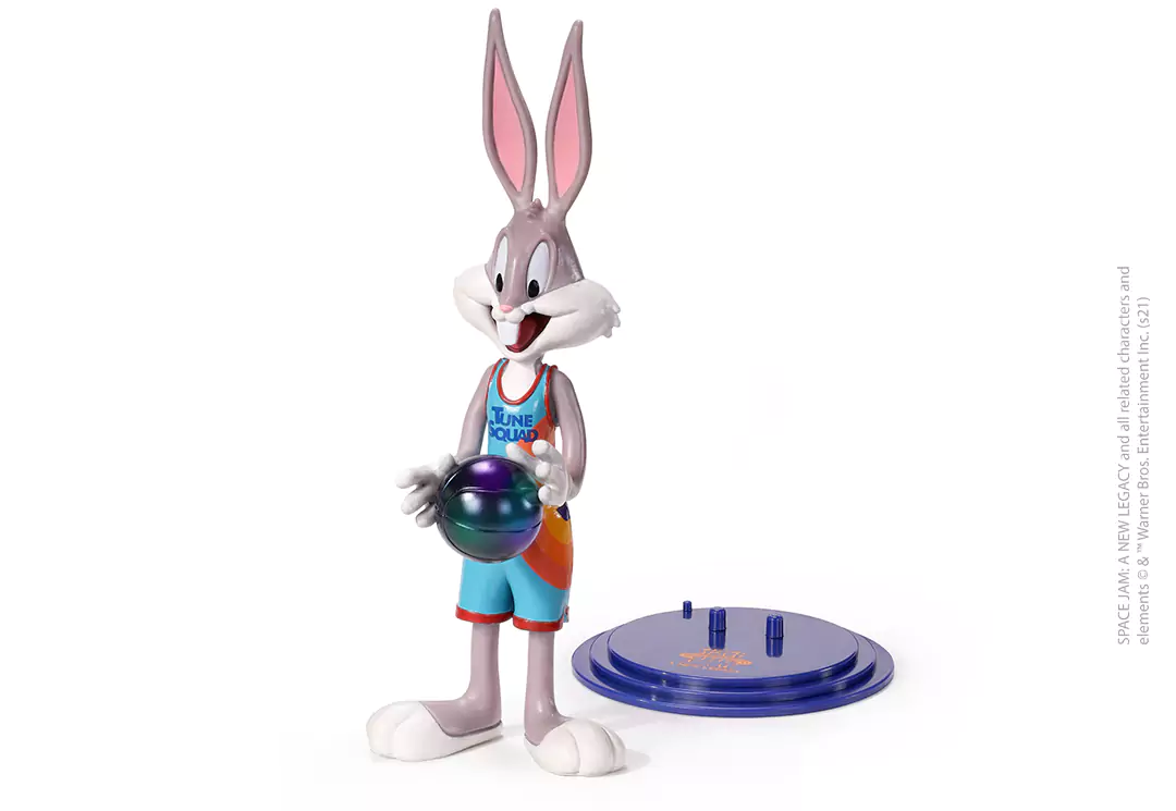 Bugs Bunny - Figurine articulée Bendyfigs - Space Jam