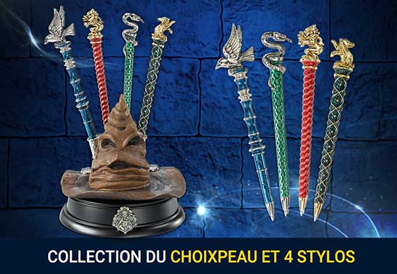 Collection Choixpeau et 4 stylos