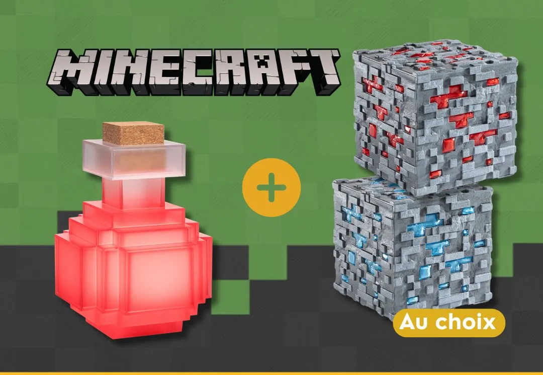 Pack Minecraft Potion + Minerai de diamant